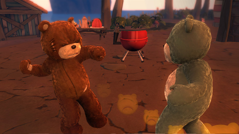 Illustration for article titled Naughty Bear Screens Just As Creepy As The Trailer